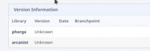 Phorge empty Version information.png (164×481 px, 10 KB)