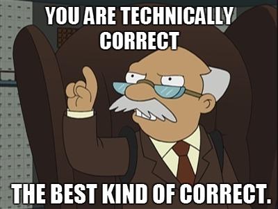 Macro technicallycorrect:  